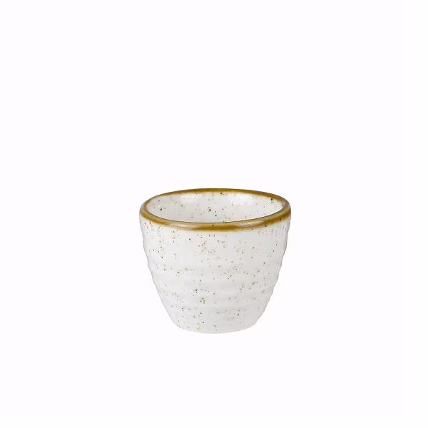 Стаканчик ripple 0,057л d5,9см h5см, stonecast, цвет barley white swhsrpd21
