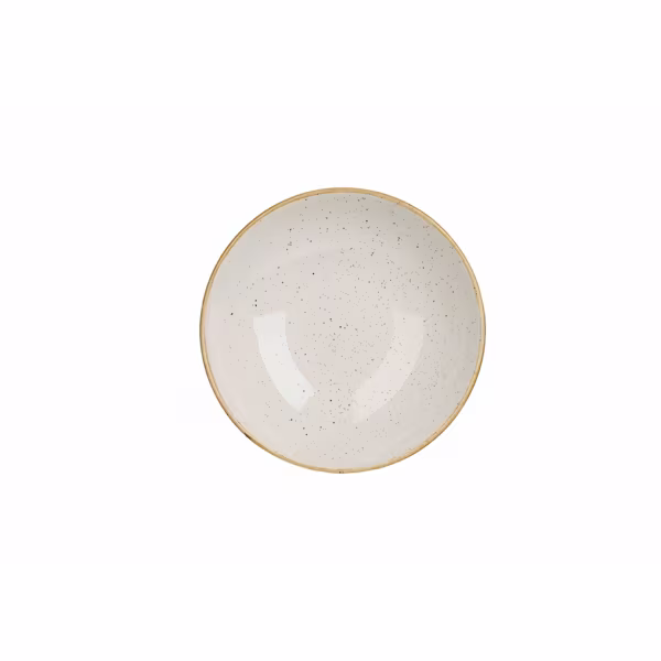 Тарелка глубокая 18,2см 0,426л, без борта, stonecast, цвет barley white swhsevb71