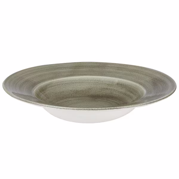 Тарелка для пасты 28см 0,47л, с широким бортом, stonecast patina, цвет burnished green pabgvwbl1
