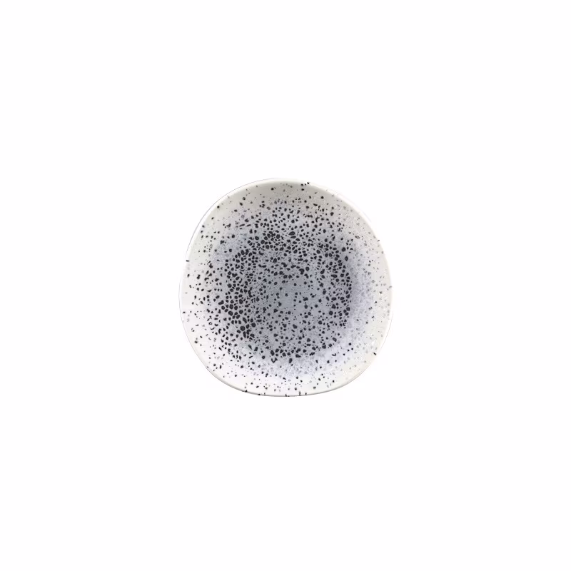 Тарелка мелкая "волна" 18,6см, без борта, цвет mineral blue, studio prints mnblog71