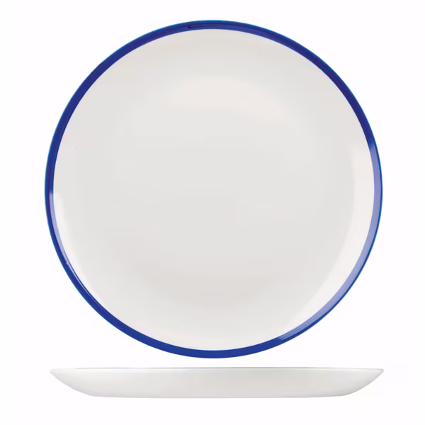Тарелка мелкая 16,5см retro blue whbbevp61