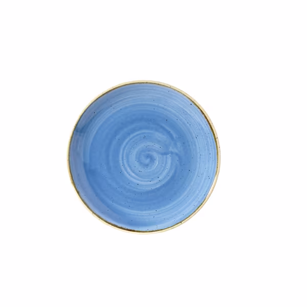 Тарелка мелкая 16,5см, без борта, stonecast, цвет cornflower blue scfsevp61
