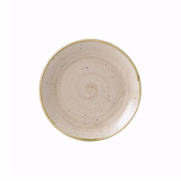 Тарелка мелкая 16,5см, без борта, stonecast, цвет nutmeg cream snmsevp61