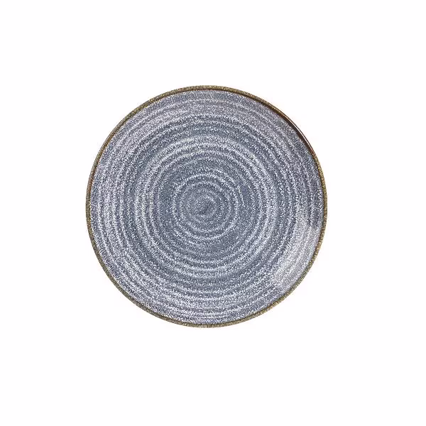 Тарелка мелкая 16,5см, без борта, цвет slate blue, studio prints spsbevp61