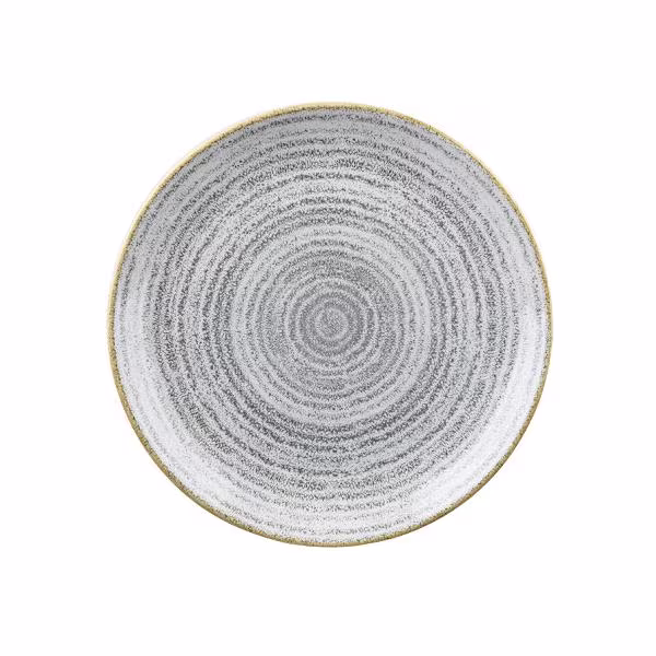 Тарелка мелкая 16,5см, без борта, цвет stone grey, studio prints spsgevp61