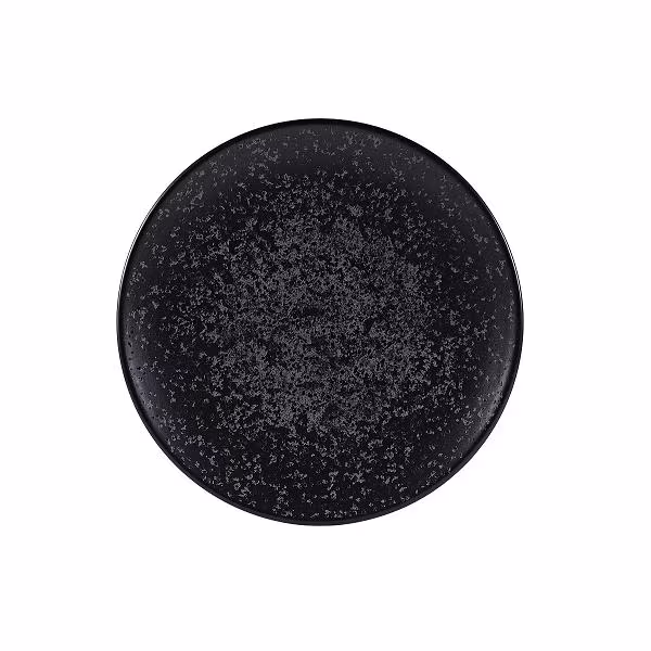 Тарелка мелкая 20,5см, без борта, menu shades, цвет caldera ash black zccamc201