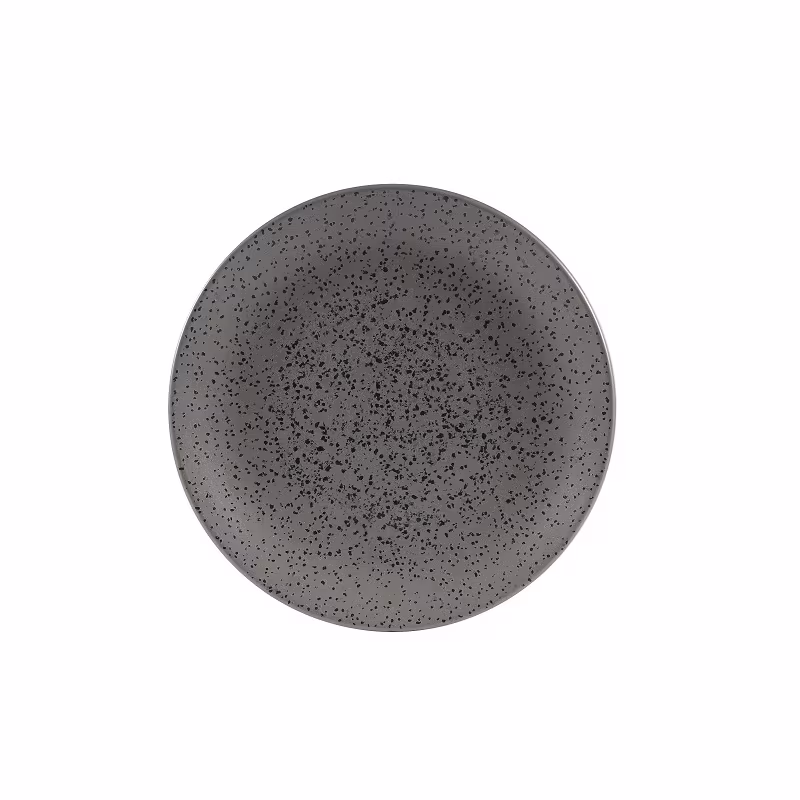 Тарелка мелкая 20,5см, без борта, menu shades, цвет caldera flint grey zccgmc201