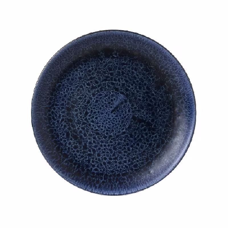 Тарелка мелкая 21,7см, без борта, stonecast plume, цвет ultramarine plulevp81