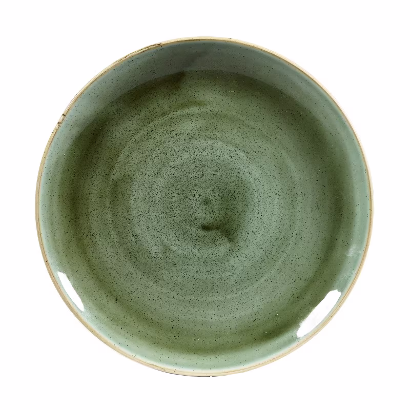 Тарелка мелкая 21,7см, без борта, stonecast, цвет samphire green ssgsevp81