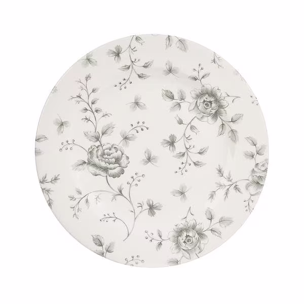 Тарелка мелкая 21см vintage prints, цвет grey rose chintz rcgvp81