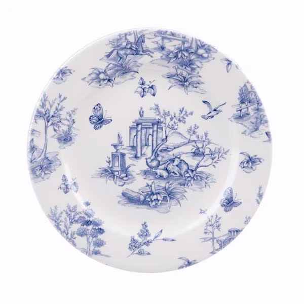 Тарелка мелкая 21см vintage prints, цвет prague toile topvp81