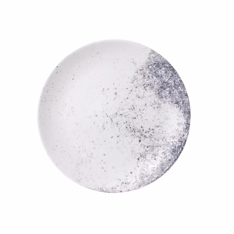 Тарелка мелкая 26см, без борта, цвет haze blue vellum, studio prints hzblev101