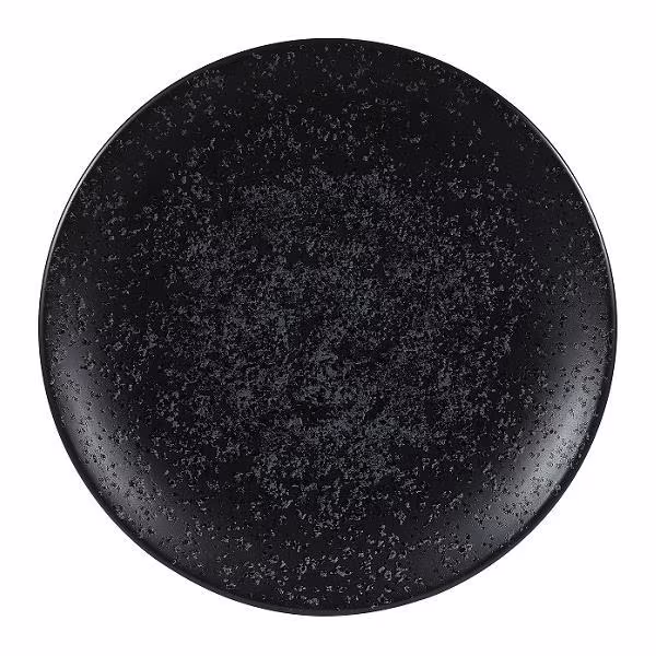 Тарелка мелкая 27см, без борта, menu shades, цвет caldera ash black zccamc271