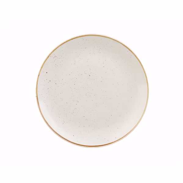 Тарелка мелкая 28,8см, без борта, stonecast, цвет barley white swhsev111