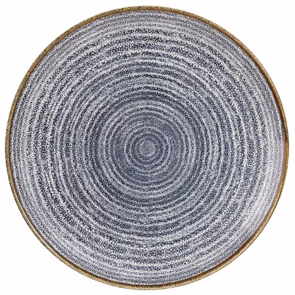 Тарелка мелкая 28,8см, без борта, цвет slate blue, studio prints spsbev111