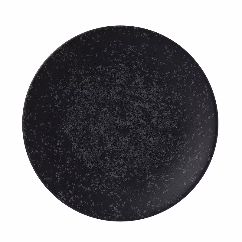 Тарелка мелкая 29см, без борта, menu shades, цвет caldera ash black zccamc291