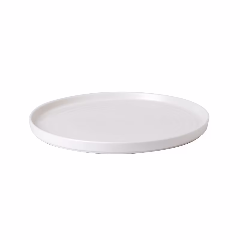 Тарелка мелкая chefs walled d27,5см h2см, с прямым бортом, chefs plates, цвет белый whwp281