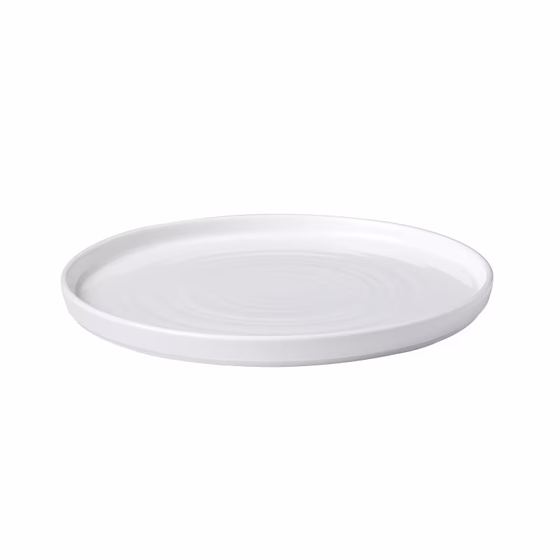 Тарелка мелкая d26см h2см, с прямым бортом, chefs plates, цвет white whwp261