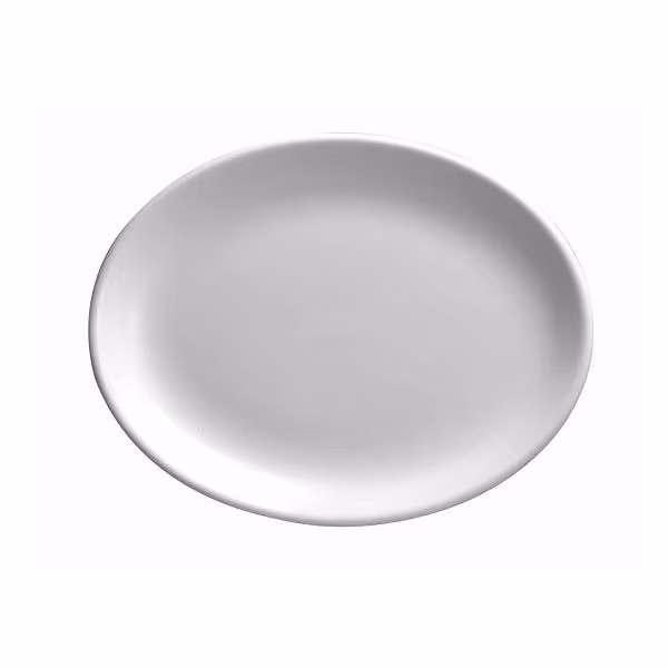 Тарелка овальная мелкая 34см whiteware whd131
