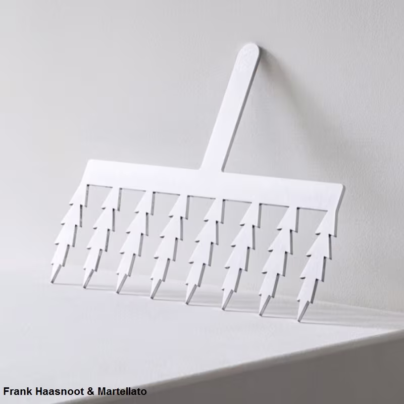 Трафарет для декора "petal comb" h6см, нерж.сталь, дизайн - frank haasnoot 20fh03s