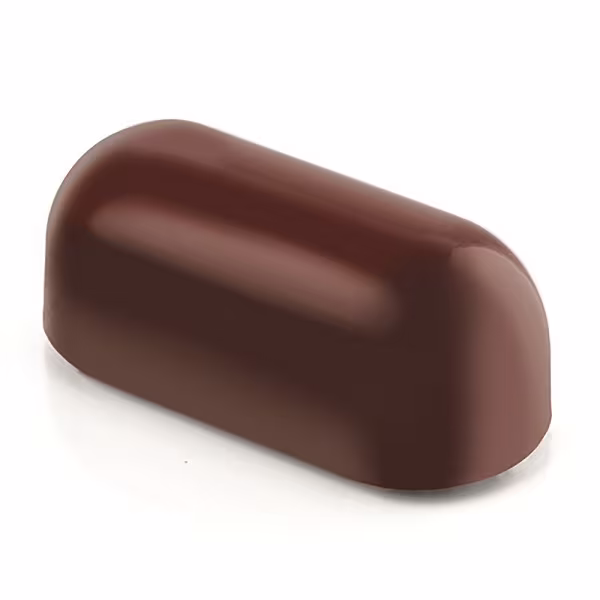 Форма д/шок. "bonbons полусфера" 40х18мм h16мм, 10гр, 21 ячейка, п/к pc46