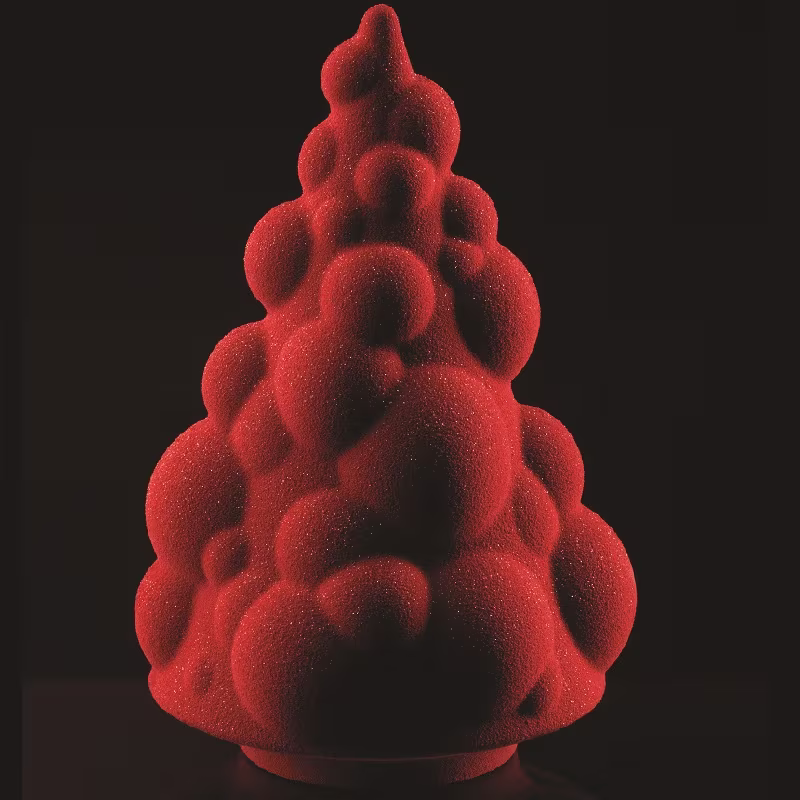 Форма д/шок. 3d "ёлка" d135мм h200мм, 200гр, 2 двойные формы, пластик kt175