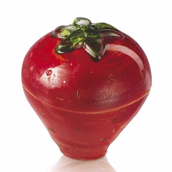 Форма д/шок. 3d "клубника" d28мм h32мм, 28 ячеек, 12гр, п/к 20fruit03