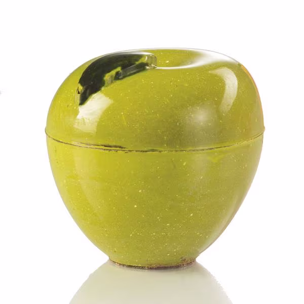 Форма д/шок. 3d "яблоко" d28мм h27мм, 28 ячеек, 12гр, п/к 20fruit01