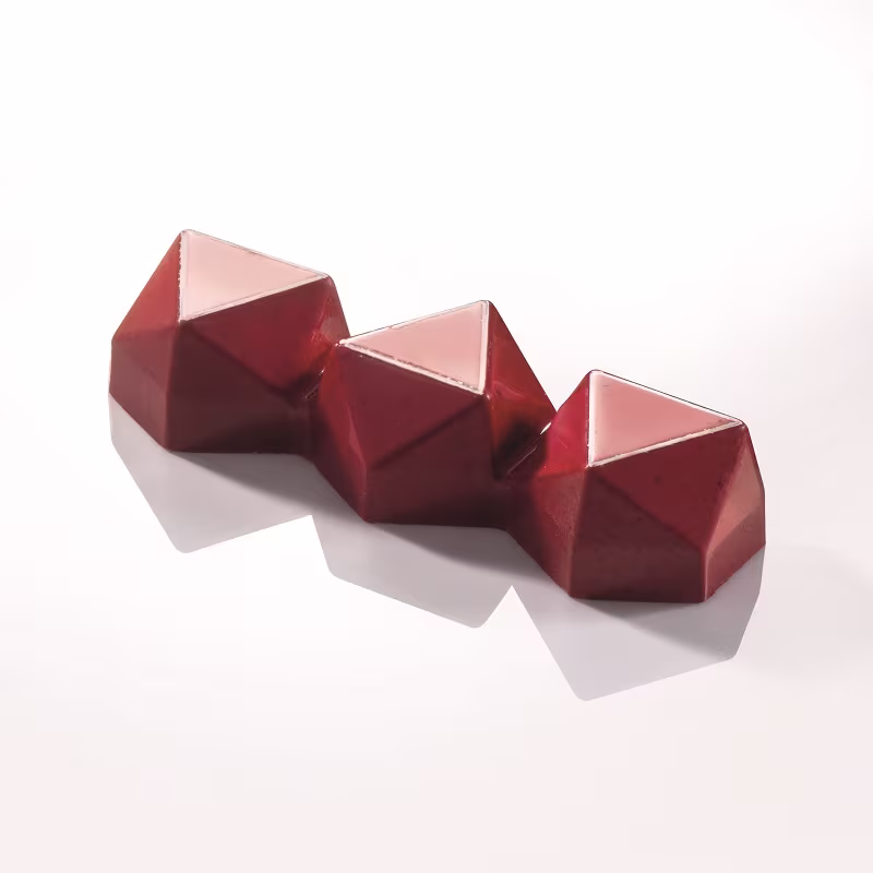 Форма д/шок. конфет 86,6x31,6мм h18мм, 34,5гр., 8 ячеек, п/к ma1924
