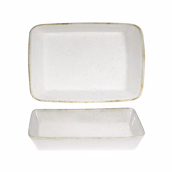 Форма для запекания 38х25см h6,2см 3,5л, stonecast hints, цвет barley white shwhrlbd1