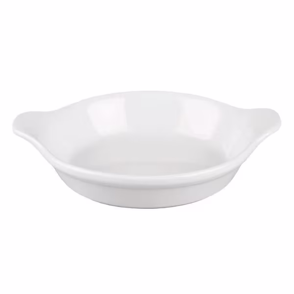 Форма для запекания d17,5см 0,59л, цвет белый, cookware whcwlren1