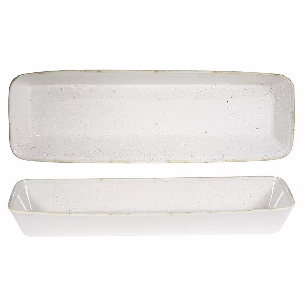 Форма для запекания gn 2/4 53х16см h6,2см 3,0л, stonecast hints, цвет barley white shwhlbd1