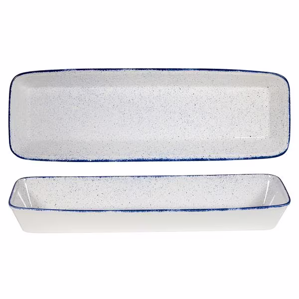 Форма для запекания gn 2/4 53х16см h6,2см 3,0л, stonecast hints, цвет indigo blue shbilbd1