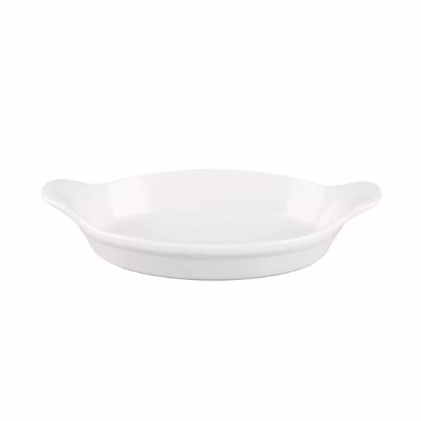 Форма для запекания овальная 23,2х12,5см 0,38л, цвет белый, cookware whcwioen1