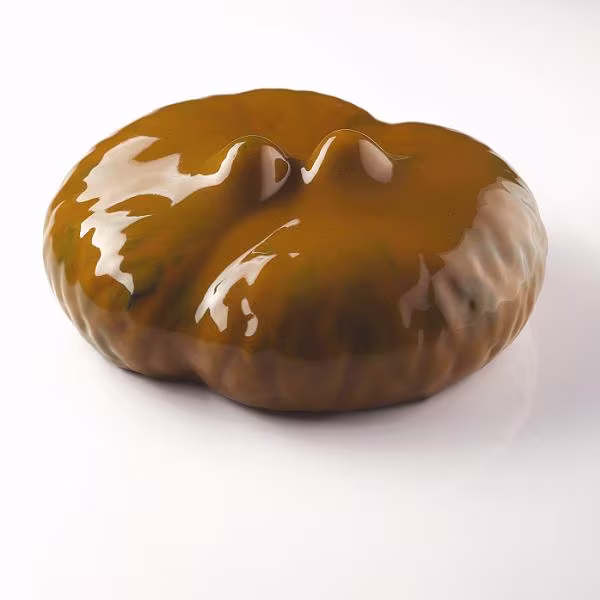 Форма для мороженого/суфле 3d "каштан" d180мм h71мм (объем 1,14л), силикон ke056s