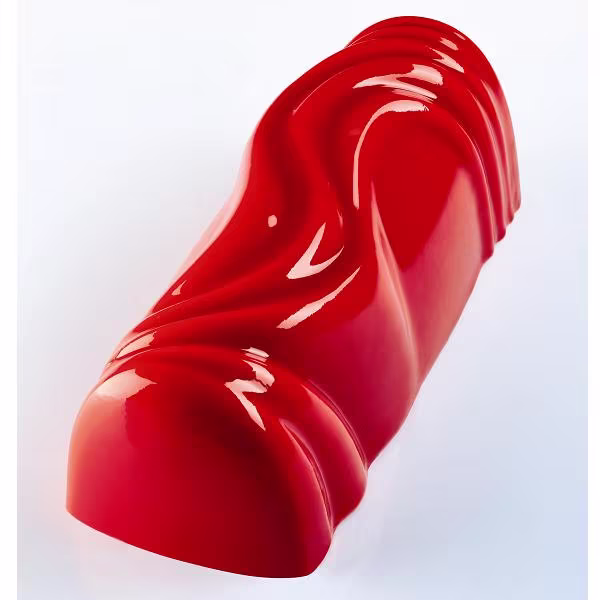 Форма для мороженого/суфле 3d "леди" 250х90мм h75мм (объем 1,15л), силикон ke035s