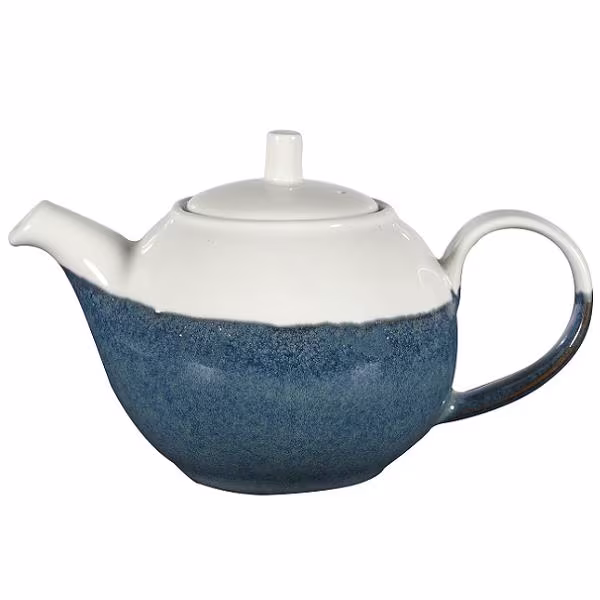 Чайник 0,42л, с крышкой, monochrome, цвет sapphire blue moblsb151