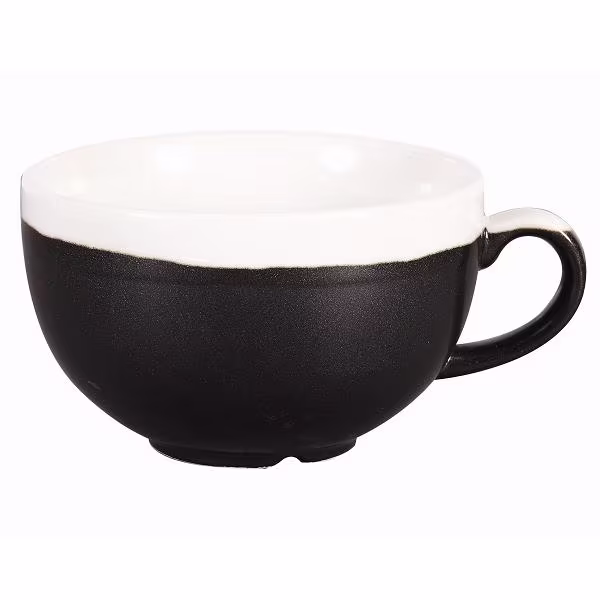 Чашка cappuccino 227мл monochrome, цвет onyx black mobkcb201