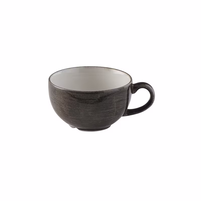 Чашка cappuccino 227мл stonecast patina, цвет iron black paibcb201