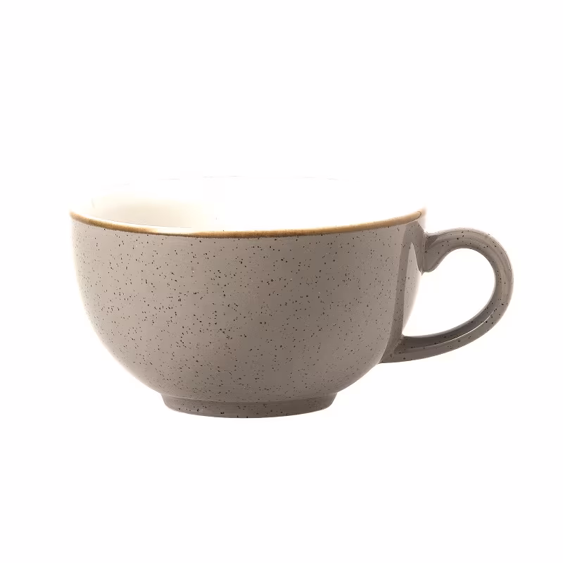 Чашка cappuccino 280мл stonecast, цвет peppercorn grey spgscb111