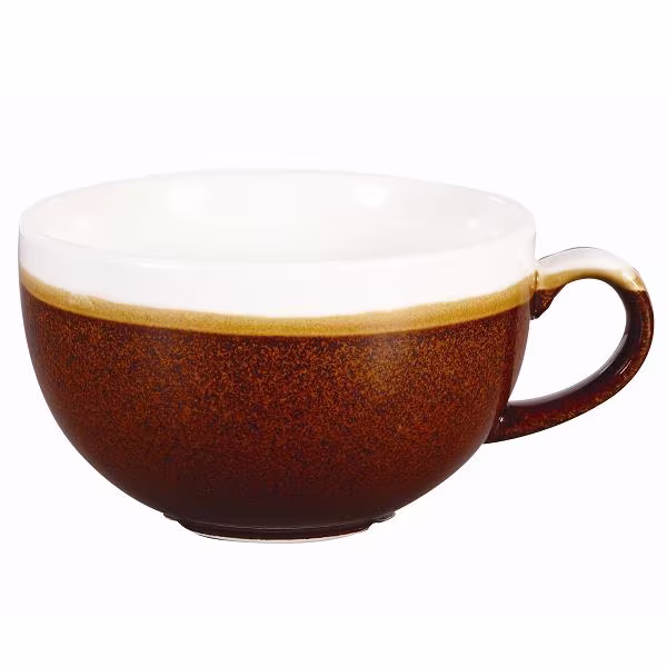 Чашка cappuccino 340мл monochrome, цвет cinnamon brown mobrcb281