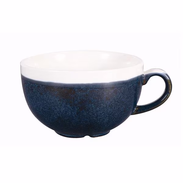 Чашка cappuccino 340мл monochrome, цвет sapphire blue moblcb281