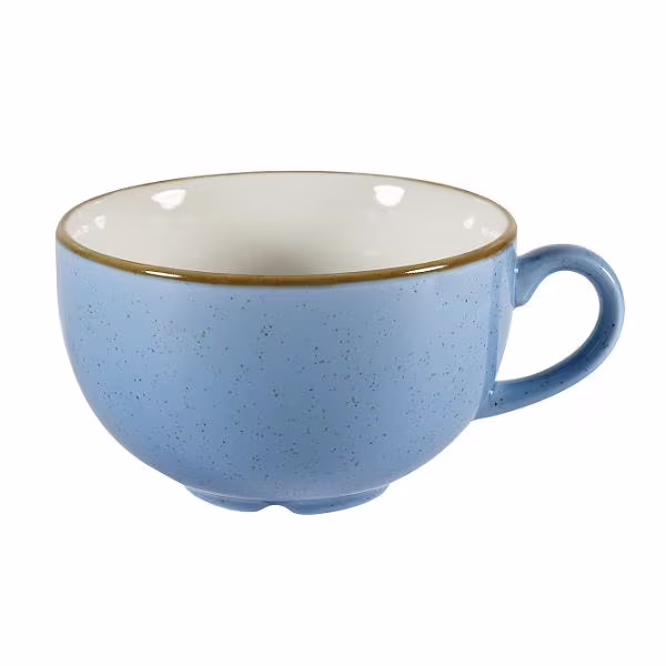 Чашка cappuccino 340мл stonecast, цвет cornflower blue scfscb281