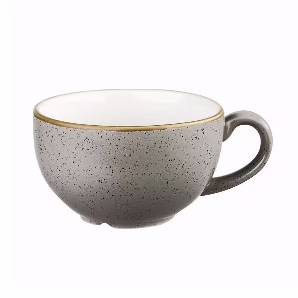 Чашка cappuccino 340мл stonecast, цвет peppercorn grey spgscb281