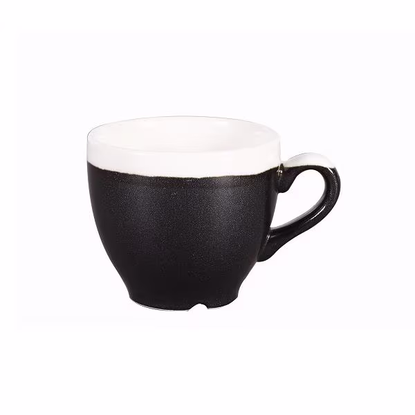Чашка espresso 100мл monochrome, цвет onyx black mobkceb91