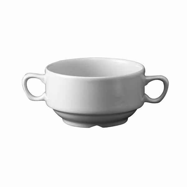 Чашка бульонная 400мл d11,5см, с ручками, whiteware whcsc1