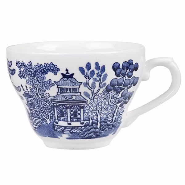 Чашка чайная 198мл vintage prints, цвет georgian blue willow bwlgtc71