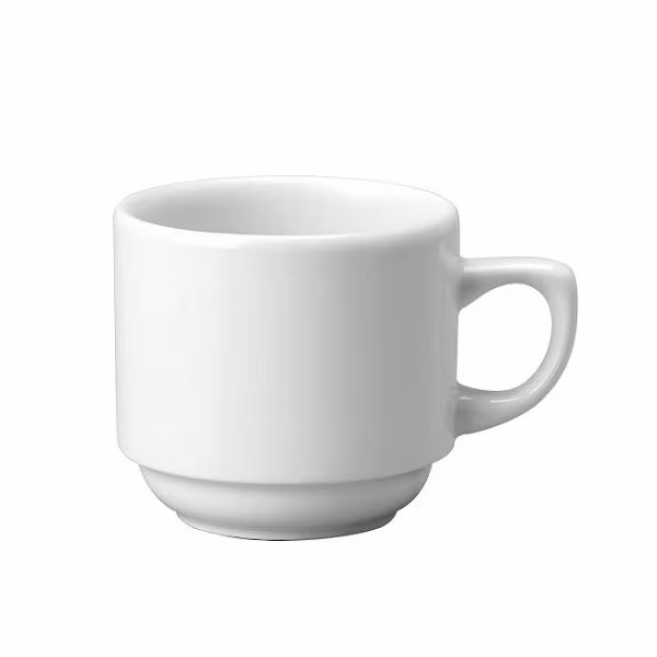 Чашка чайная стекбл 196мл white holloware whcol1