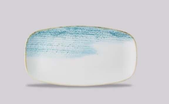 Блюдо прямоугольное chefs 35,5х18,9см, цвет aquamarine, studio prints homespun accents haamxo141