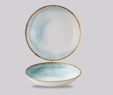 Салатник 0,42л d18,2см, без борта, цвет aquamarine, studio prints homespun accents haamevb71